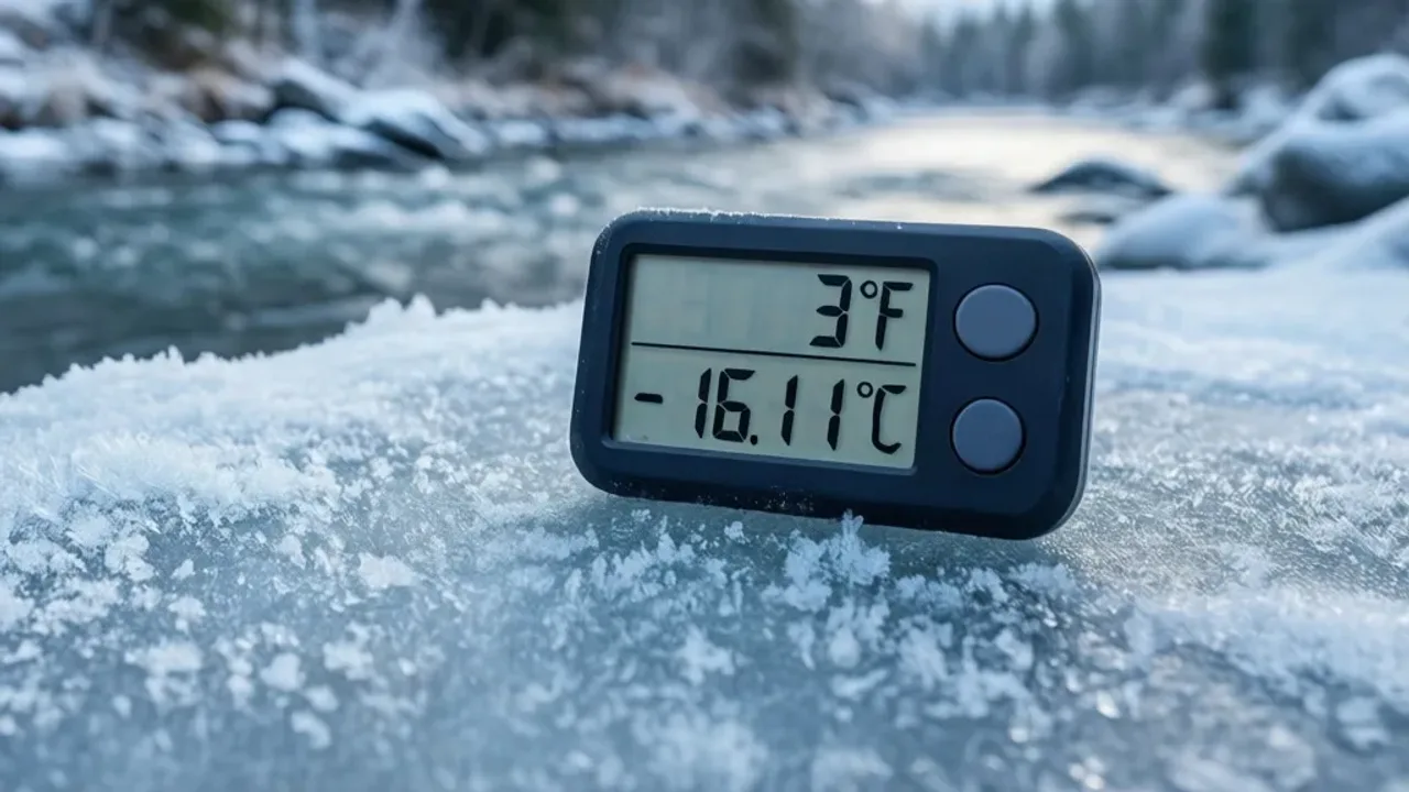 3 Degrees Fahrenheit to Celsius: Convert to -16.11°C