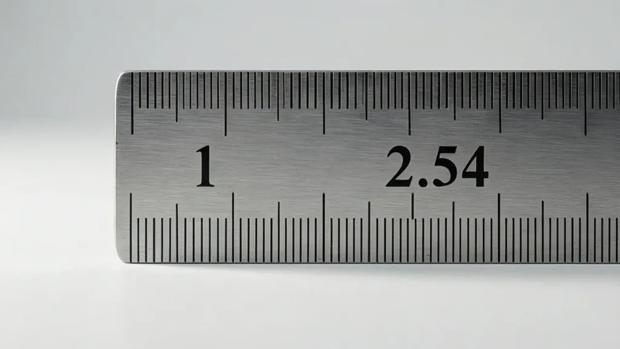 How Big Is 1 Inch? Exactly 2.54 Centimeters