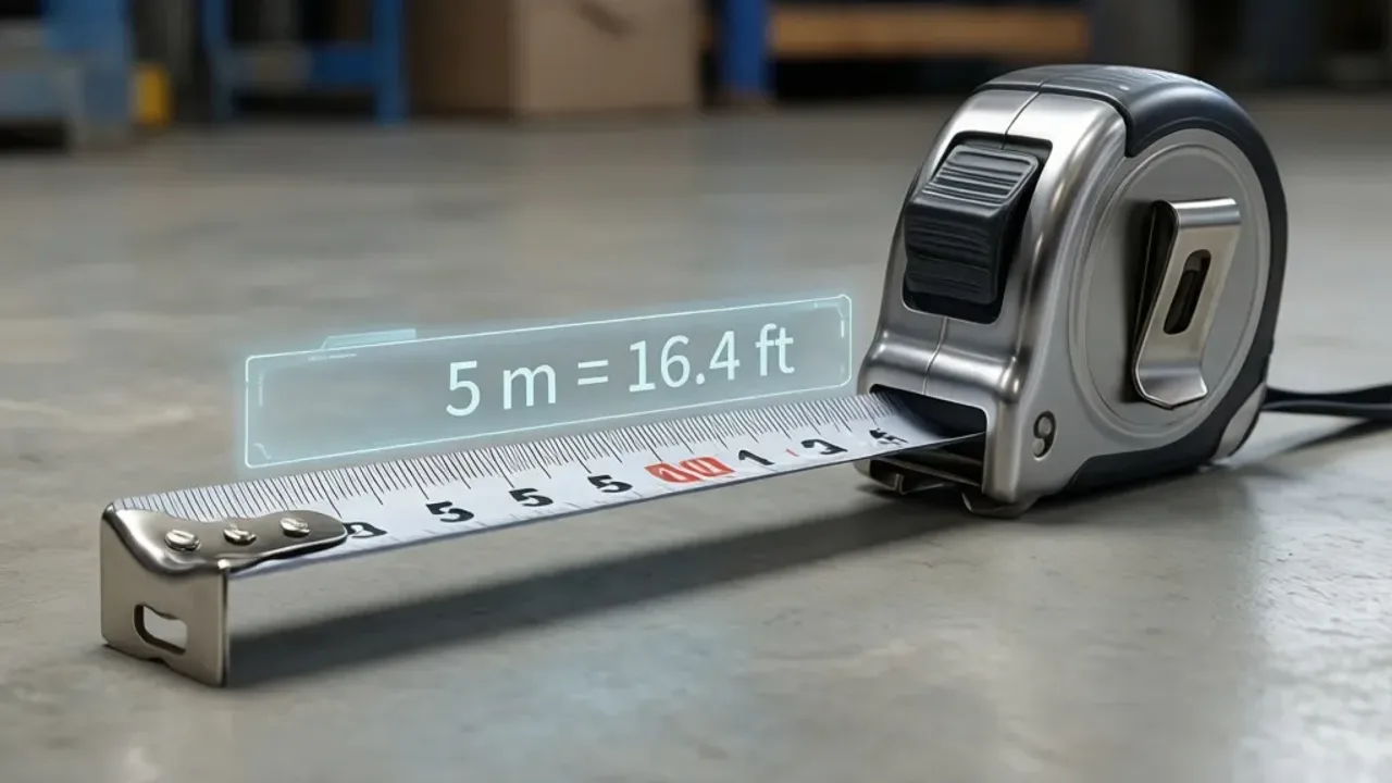 How Big Is 5 Meters? 16.4 Feet Explained and Visualized